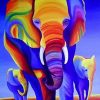 Animal Pretty Elephant Colorful