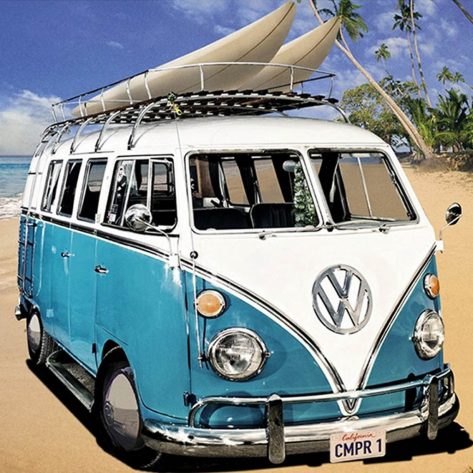 Travel Beach Bus