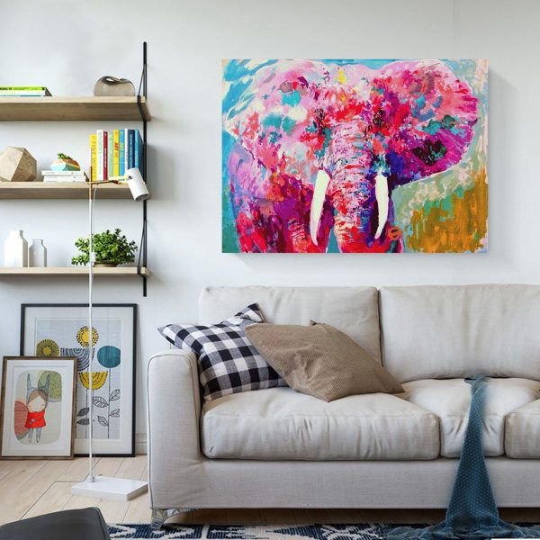 Imaginative Colorful Elephant