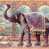 Elephant With Ethnic Characteristics