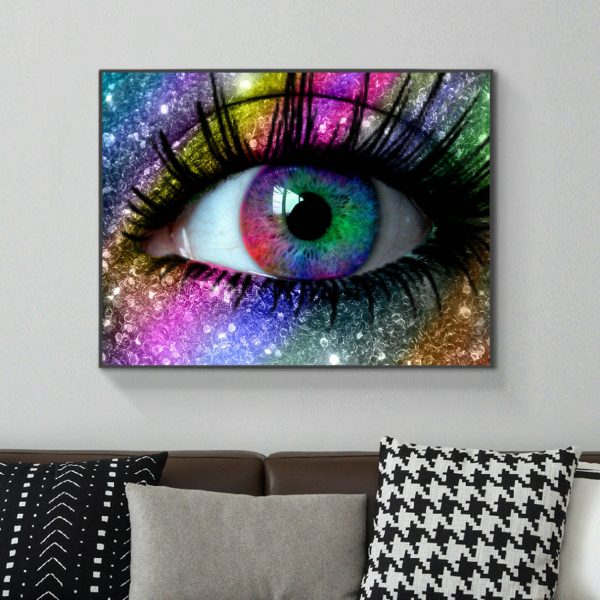Creative And Colorful Eyes