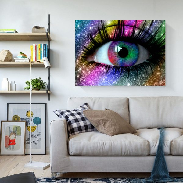 Creative And Colorful Eyes