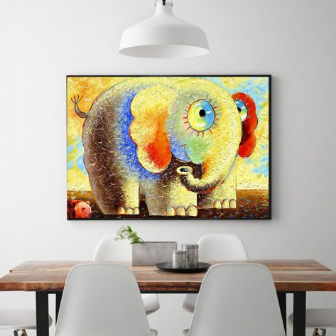 Creative Big-eyed Cute Elephant